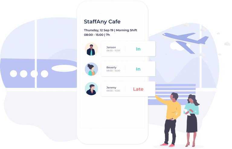 Workforce Tracking System For F&B - StaffAny