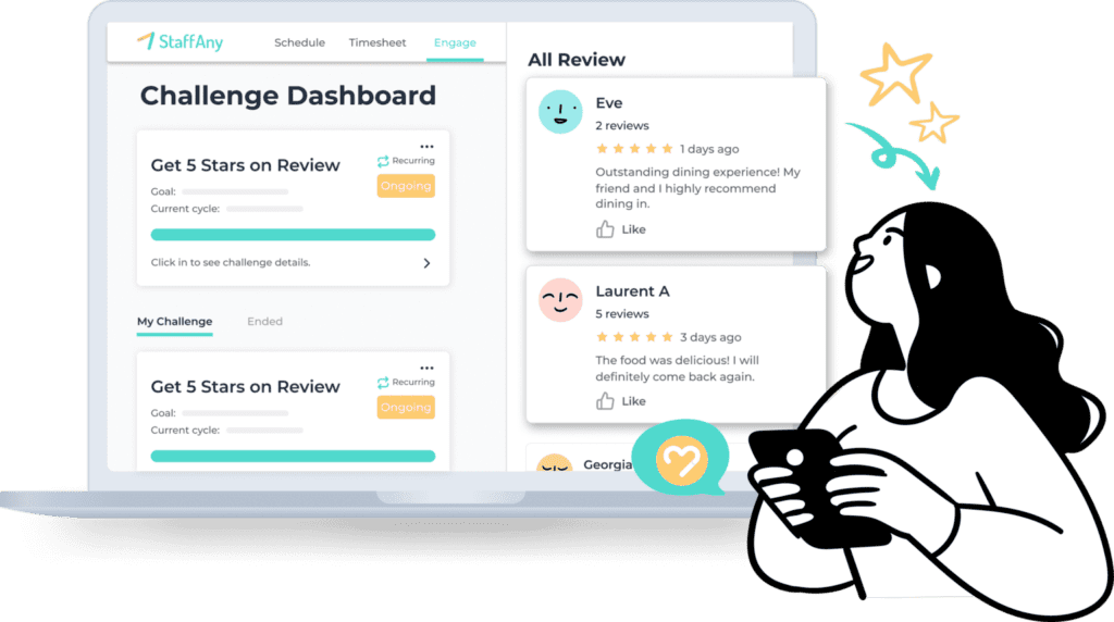 EngageAny lets you set gamification challenges and rewards to keep your employees engaged, motivated and feel appreciated for their hardwork